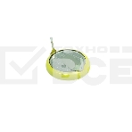 Батарейка CMOS CR1220 под пайку с загнутыми контактами с разных сторон 10 шт, фото 1