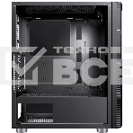 Компьютерный корпус Accord 3407 черный без БП ATX 2xUSB 2.0 2xUSB 3.0 audio bott PSU, фото2