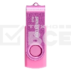 Флешка USB Smartbuy R/W Twist Pink (SB004 Gb2TWP), 4 Gb, USB 2.0, R/W 10/7, розовый, фото4