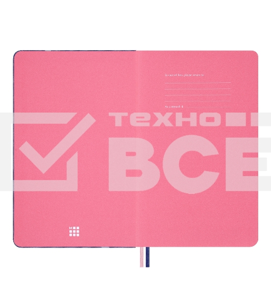 Блокнот Moleskine LIMITED EDITION SAKURA LESU08QP060BOX Large 130х210мм, обложка текстиль, 176 страниц, линейка, твердая обложка, подарочная коробка, синий, 2025
