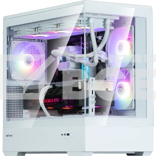 Компьютерный корпус ZALMAN P30 V2, MATX, белый, WINDOW, 2x3.5