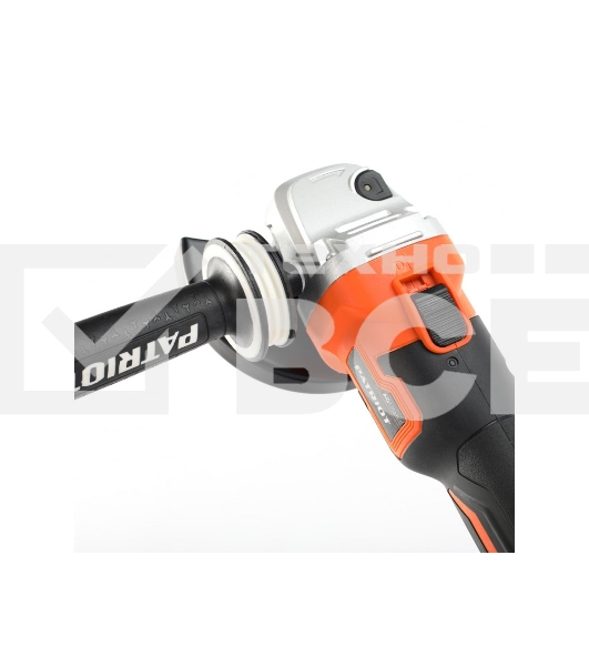 Угловая шлифовальная машина (УШМ) PATRIOT PATRIOT AG 125Li UES (Без ЗУ и АКБ) в коробке, двигатель: бесщеточный, 8000об/мин