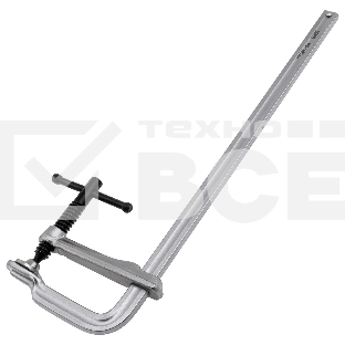 Струбцина Denzel F-образная, 100x400 мм, кованая
