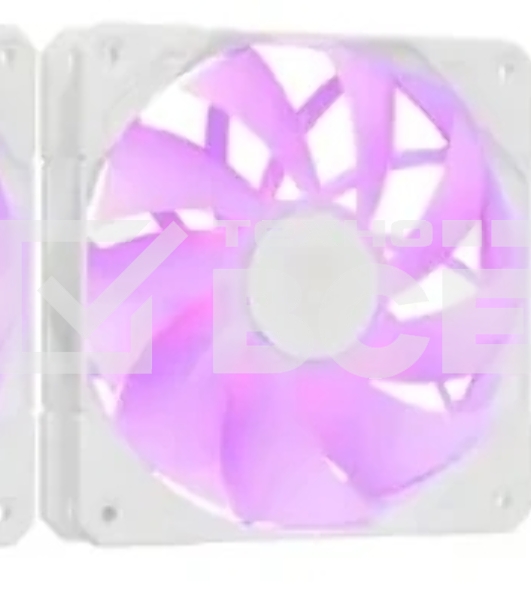 Вентилятор для корпуса ID-COOLING TF-12025-PRO-ARGb TRIO WHITE (3 pcs, 120мм, 1800rpm, 35.2 дБ, PWM 4-pin, ARGb, белый) (TF-12025-PRO-ARGb TRIO WHITE)