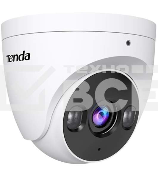 Турельная уличная IP-камера Tenda TC3T24C-4, CMOS, 4Мп, PoE, ночная съемка, датчик движения, IP67