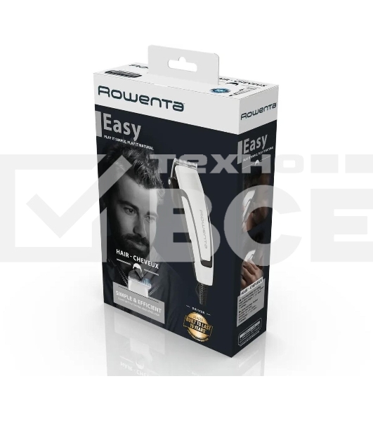 Машинка для стрижки Rowenta TN1601F1 белый/черный