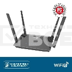 Роутер беспроводной Asus RT-AX52 AX1800 10/100/1000BASE-TX черный, фото5