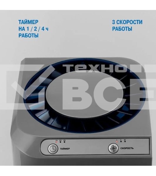 Мойка воздуха Vitek 8556-VT-01 25Вт серый