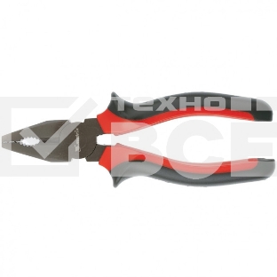 Плоскогубцы Matrix черный Nickel 160 мм, комбинированные, двухкомпонентные рукоятки