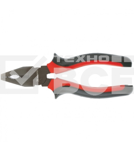 Плоскогубцы Matrix черный Nickel 160 мм, комбинированные, двухкомпонентные рукоятки