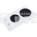 Электрическая варочная панель Maunfeld EEHE.32.4W, конфорок: 2 шт., эмаль, независимая, белый, фото10