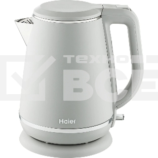 Чайник электрический Haier HK-502 1.5л. 3000Вт серый корпус: нерж.сталь/пластик (TD0029960RU)