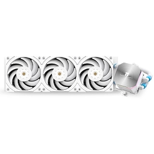 Система жидкостного охлаждения Thermalright Frozen Edge 360 Soc-AM5/AM4/1200/1700/1851 белый 4-pin 28.1dB Al Ret (F-EDGE-360-WH)