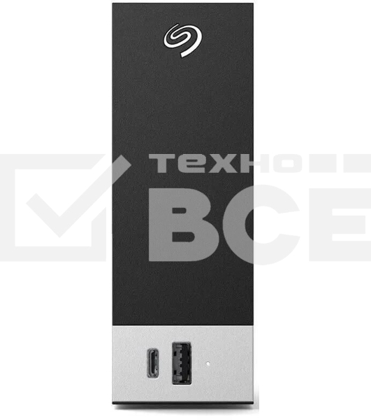 Внешний HDD 3.5' Seagate One Touch STLC12000402, 12TB, USB 3.2 Gen 1 Type-A, 5400 rpm, черный