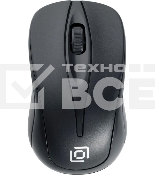 Мышь беспроводная Oklick 675MW черный, 800 dpi, радиоканал, USB, кнопки - 3
