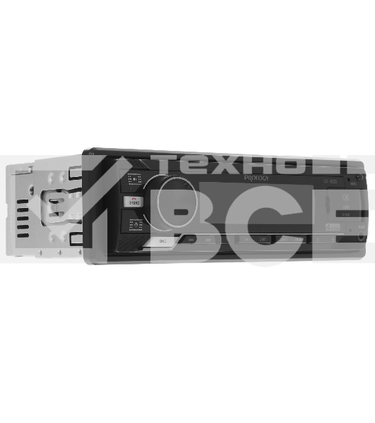 Автомагнитола Prology GT-200, 1 DIN, Bluetooth, USB Type-A, AUX, пульт ДУ