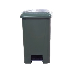 Мусорный контейнер полимерный ТАРА.РУ МКТ 60 зеленый 60л., в комплекте, с педалью, с пакетодерж. 36518, фото3