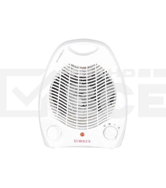 Тепловентилятор EUROLUX ТВС-EU-1, белый, 1800 Вт, 22 м2, термостат, 3 режима 67/2/8