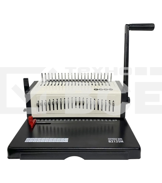 Переплетчик Office Kit B2125N A4/перф.23л.сшив/макс.500л./пластик.пруж. (4.5-51мм)