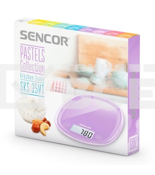 Весы кухонные Sencor SKS 35VT