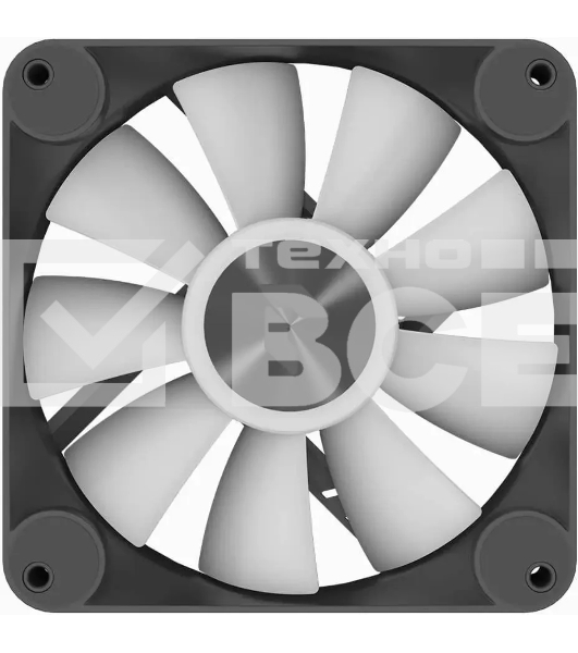 Вентилятор для корпуса Aerocool / Formula APNX FP1-140 PWM ARGB черный, 140 мм, 1300 об/мин, 32 дБ, 4 pin