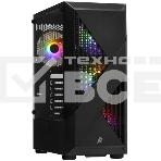 Компьютерный корпус 1STPLAYER FIREROSE F3-A Black / ATX, TG / 4x120mm LED fans inc. / F3-A-BK-4F1, фото 1