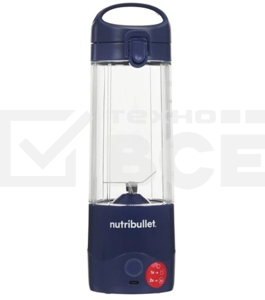 Блендер портативный Nutribullet NBP003NBL, синий