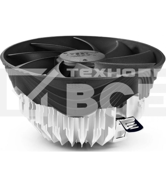 Кулер для процессора DEEPCOOL GAMMA HUNTER V2 черный/серебристый, 120 мм, алюминий, 1600 об/мин, 21 дБ, 3 pin, 95 Вт, 63.5 мм