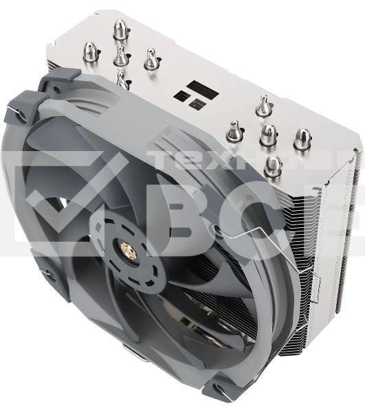 Устройство охлаждения(кулер) Thermalright TA140 EX, серый, Soc-AM5/AM4/1151/1200/2066/2011/1700 4-pin 30.2dB Al+Cu 665gr Ret (TA140-EX)