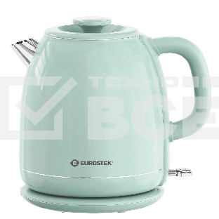Чайник Eurostek EEK-1832, 2200 Вт, 2 л, бирюзовый