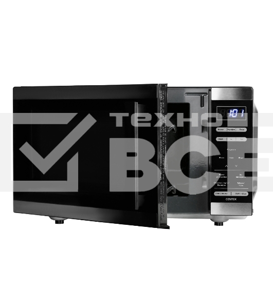 Микроволновая печь Centek CT-1566 черный/сталь, 20 л, 800 Вт, сенсор