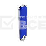 Флеш диск Maxvi P2 16GB USB 2.0 blue, монолит с колпачком, ABS пластик, фото5
