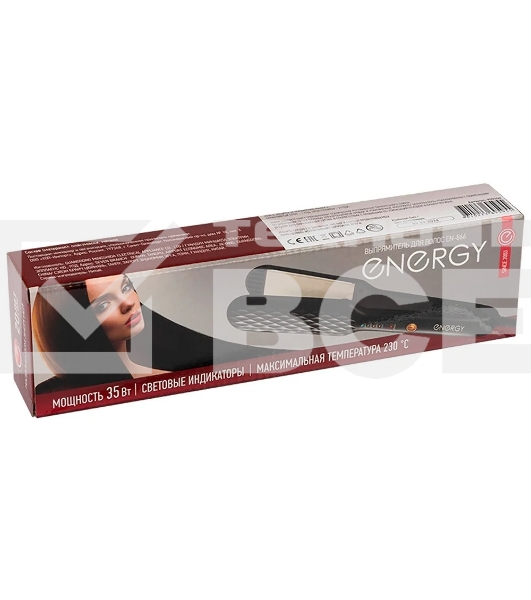 Выпрямитель для волос Energy EN-866 черный, 32 мм, 230 °C, 4 режима