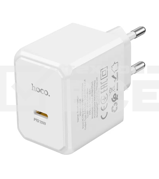 Сетевое зарядное устройство HOCO (6942007603812) CS13A 1USB 3.0A PD 20W