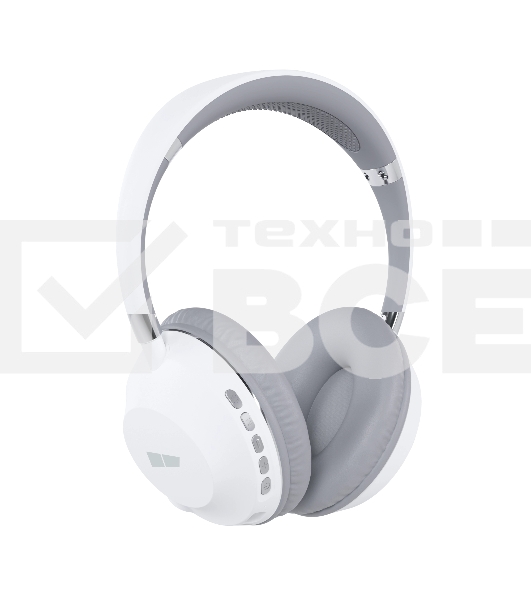 Наушники полноразмерные MORE CHOICE (4610196406218) HW34S белый/серый