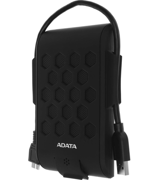 Внешний HDD ADATA HD720, 2Tb 2,5', USB 3.1, прорезиненный, черный