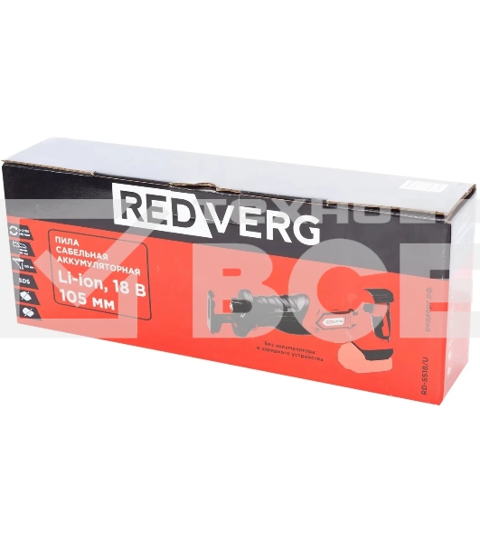Сабельная пила RedVerg RD-SS18/U аккум. 2700ход/мин