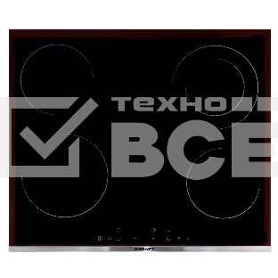 Электрическая варочная панель Kraft KF-EH342CB