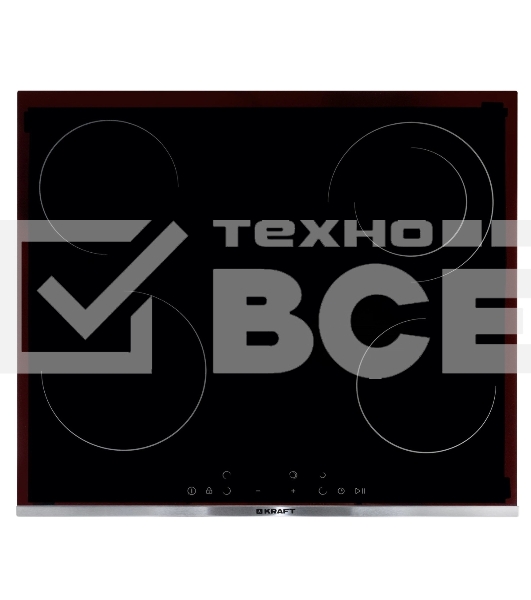 Электрическая варочная панель Kraft KF-EH342CB