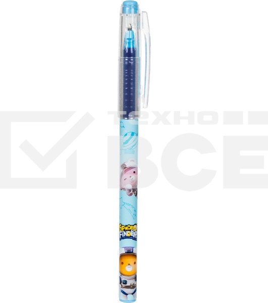 Ручка гелевая Deli Mong Kicks EG31-BL синий, синие чернила, линия 0.5мм