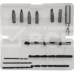 Дрель-шуруповерт аккумуляторная Denzel BLDL-IB-18-02, 18В, 2 АКБ, Кейс, фото12