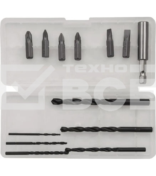 Дрель-шуруповерт аккумуляторная Denzel BLDL-IB-18-02, 18В, 2 АКБ, Кейс