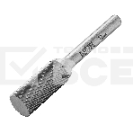 Борфреза по металлу Denzel твердосплавная, цилиндрическая, тип-А, 12 мм, фото 1