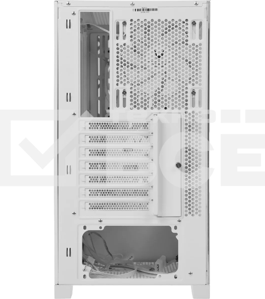 Корпус Formula V Line TimberLine T0 White, ATX, wood+plastic front, TYPE-C*1, USB3.0*2, FRONT 3x120мм FRGB, REAR 1x120мм FRGB