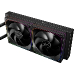 Система жидкостного охлаждения Thermalright Frozen Horizon 240 Digital (240мм, LED temp., Black, ARGB/Fans: 2x120мм, 68.9CFM, 28.2dBA, 2000RPM/Pump height 53.2мм, Rad thickness 27мм/S: 1700, 1200, 1851, 115X, AM5, AM4), фото7
