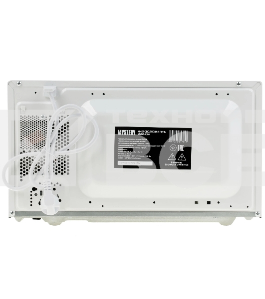 Микроволновая печь Mystery MMW-2006 белый, 20 л, 800 Вт, переключатели - сенсор