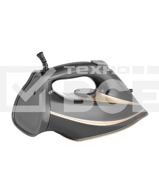 Утюг Centek CT-2346 GOLD черный/золотистый, 3200 Вт, 45 г/мин, 190 г/мин, 400 мл