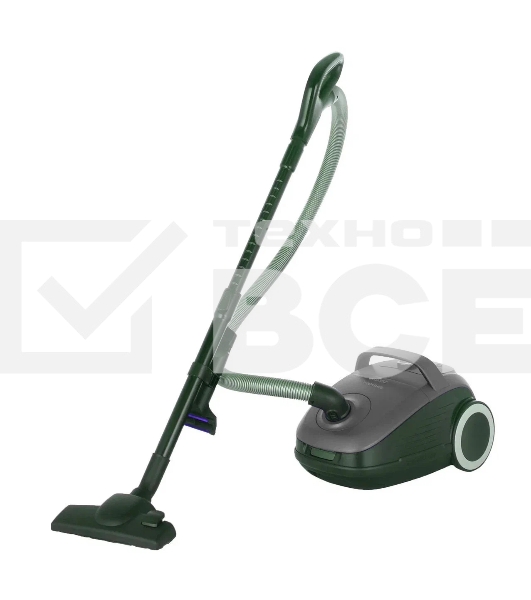Пылесос Shivaki VC 530 Bag серый, 420/2000 Вт, уборка сухая, пылесборник мешок 3 л