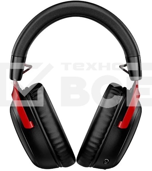 Наушники с микрофоном HyperX Cloud III черный/красный мониторные Radio оголовье (77Z46AA)