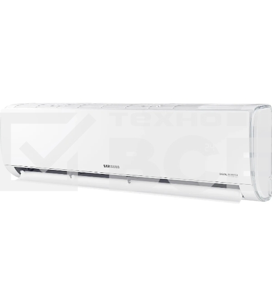 Кондиционер сплит-система Samsung AR12TXHQASI инвертор, 12000 BTU, 35 м², 28/37 дБ, охлаждение, обогрев, осушение, белый
